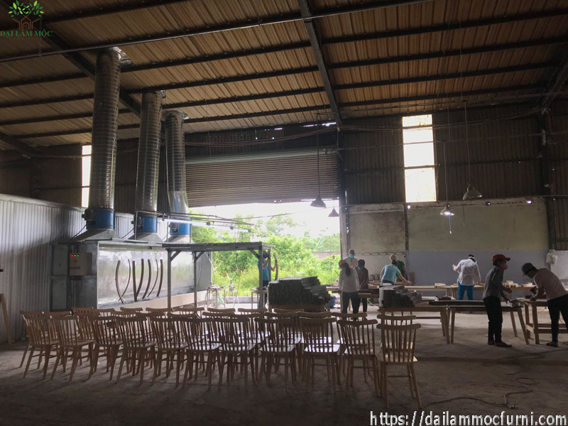 Hình ảnh nhà xưởng Đại Lâm Mộc