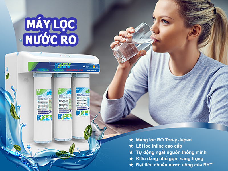 Máy lọc nước uống RO - Xử Lý Nước KEEV - Công Ty Cổ Phần Kotobuki E & E Việt Nam