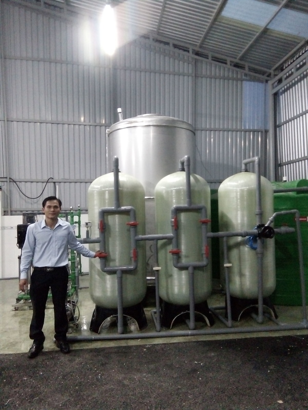 Lọc nước nhiễm phèn, lọc nước giếng khoan 10m3/giờ