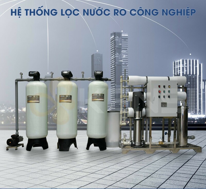 Máy lọc RO công nghiệp 6m3/giờ