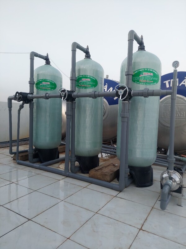 Xử lý nước giếng lọc phèn giếng khoan công nghiệp 5m3/giờ