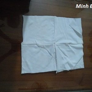 Vải lau trắng