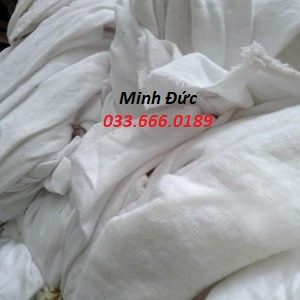 Vải lau trắng
