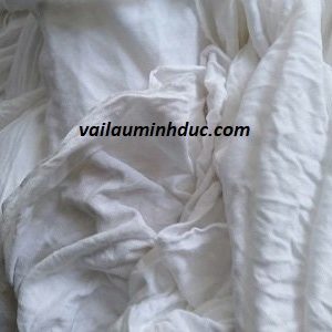 Vải lau trắng
