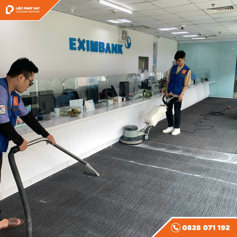 Dịch vụ vệ sinh ngân hàng - Vệ Sinh Lộc Phát 247 - Công Ty TNHH Thương Mại Dịch Vụ Lộc Phát 247