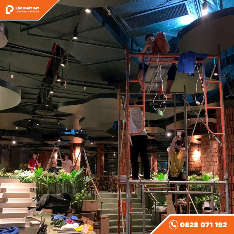 Dịch vụ vệ sinh nhà hàng - Vệ Sinh Lộc Phát 247 - Công Ty TNHH Thương Mại Dịch Vụ Lộc Phát 247