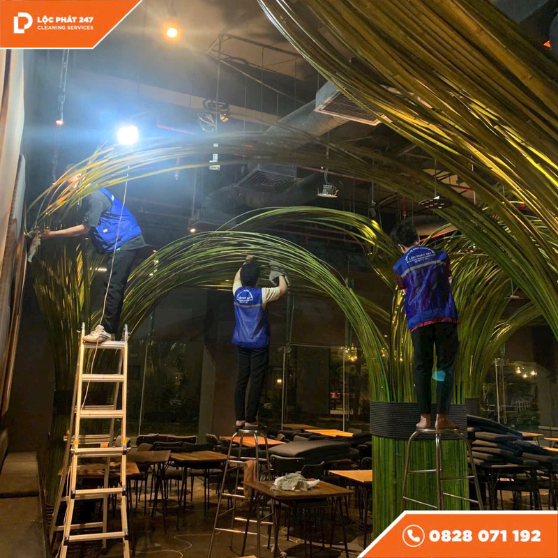Dịch vụ vệ sinh nhà hàng - Vệ Sinh Lộc Phát 247 - Công Ty TNHH Thương Mại Dịch Vụ Lộc Phát 247