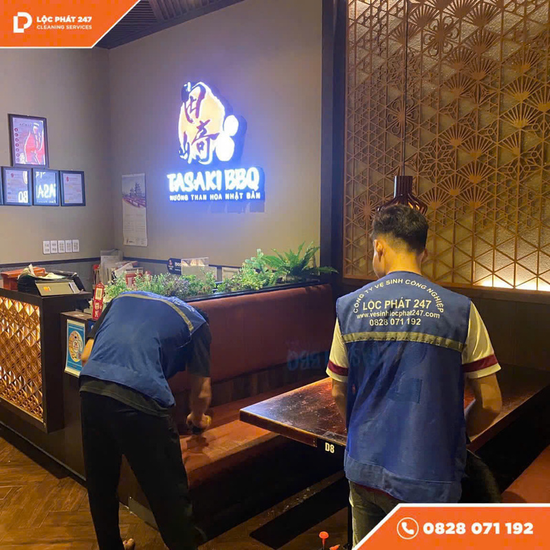 Dịch vụ vệ sinh nhà hàng - Vệ Sinh Lộc Phát 247 - Công Ty TNHH Thương Mại Dịch Vụ Lộc Phát 247