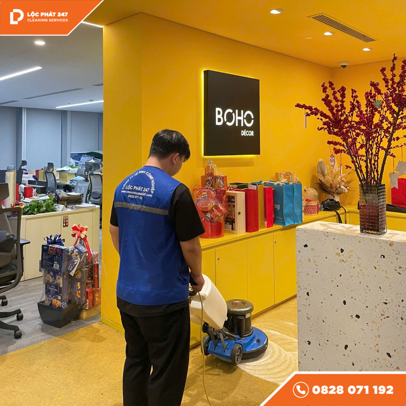 Dịch vụ vệ sinh văn phòng - Vệ Sinh Lộc Phát 247 - Công Ty TNHH Thương Mại Dịch Vụ Lộc Phát 247