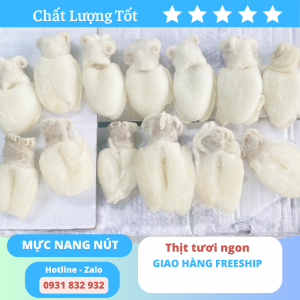 Mực nang nút - Nhà Cung Cấp Thịt Nhập Khẩu H2T Food - Công Ty TNHH H2T Food