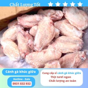 Cánh gà khúc giữa - Nhà Cung Cấp Thịt Nhập Khẩu H2T Food - Công Ty TNHH H2T Food