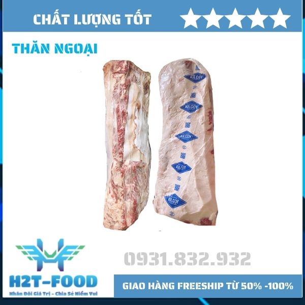 Thăn ngoại bò - Nhà Cung Cấp Thịt Nhập Khẩu H2T Food - Công Ty TNHH H2T Food