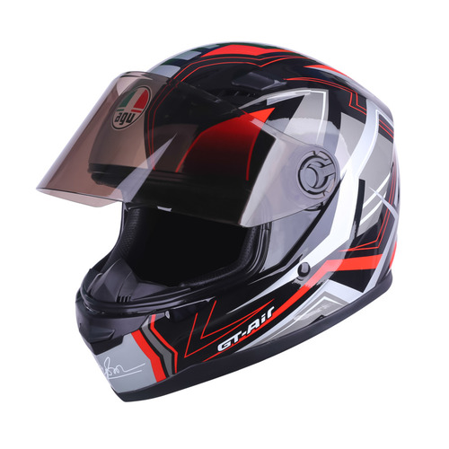 Mũ bảo hiểm fullface - AGU A138 11 đỏ - Mũ Bảo Hiểm Hoằng Đạt - Công Ty TNHH Một Thành Viên Sản Xuất Thương Mại Dịch Vụ Hoằng Đạt