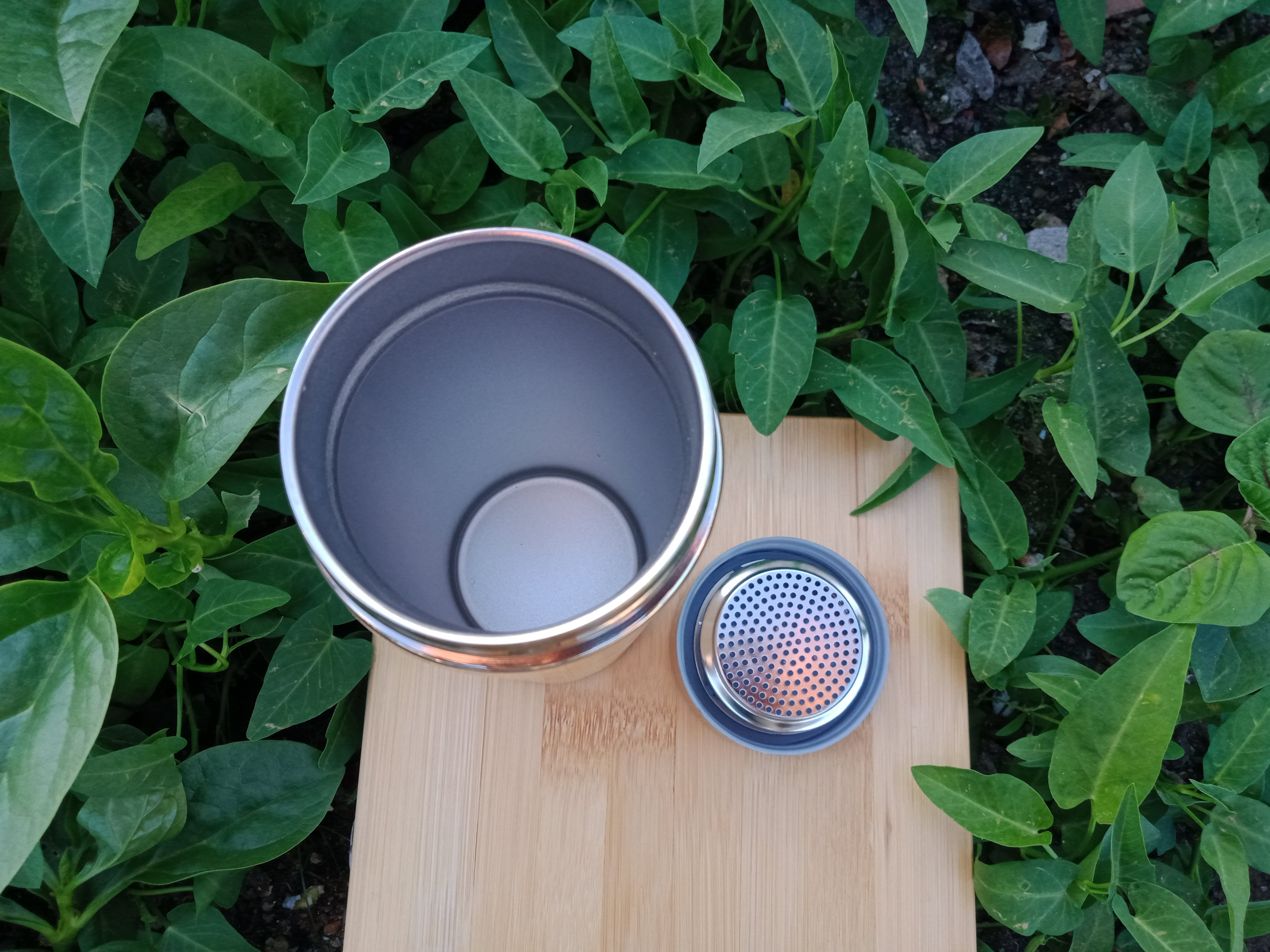 Bình giữ nhiệt tre