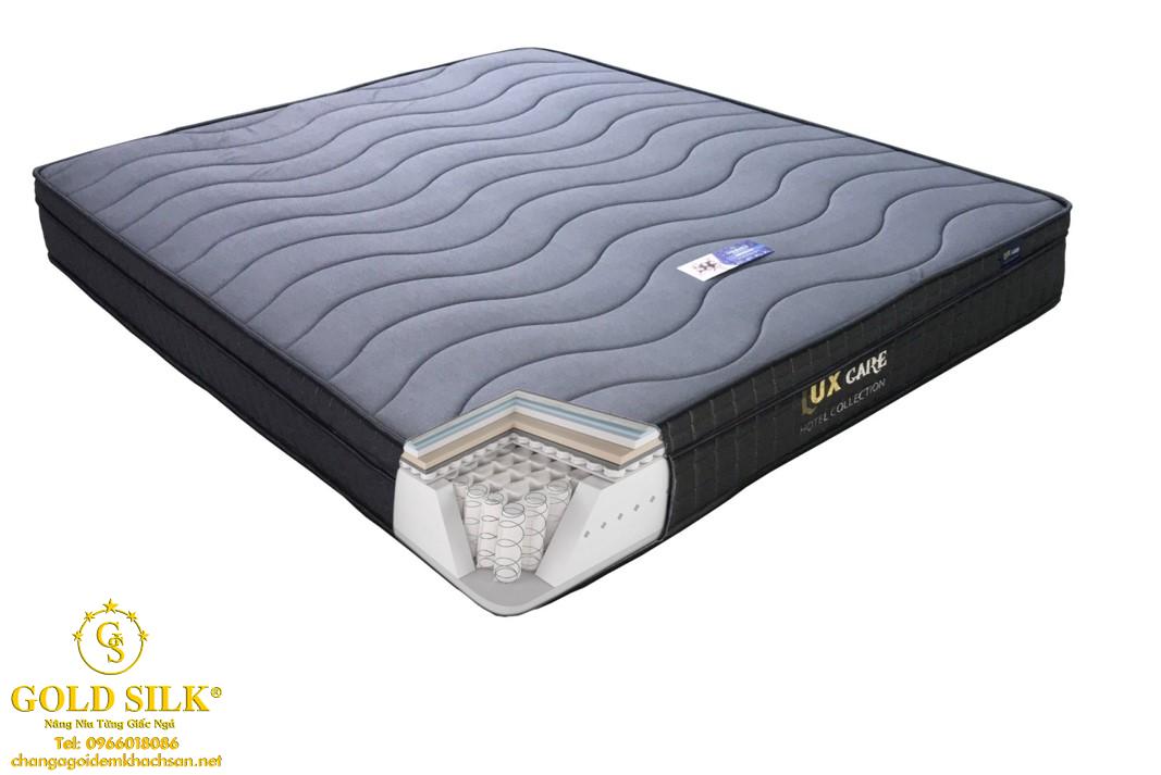 Đệm lò xo Luxcare - Chăn Ga Gối Đệm GOLDSILK - Công Ty Cổ Phần Nội Thất Khách Sạn GOLDSILK