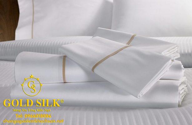 Ga khách sạn vải T250 - Chăn Ga Gối Đệm GOLDSILK - Công Ty Cổ Phần Nội Thất Khách Sạn GOLDSILK