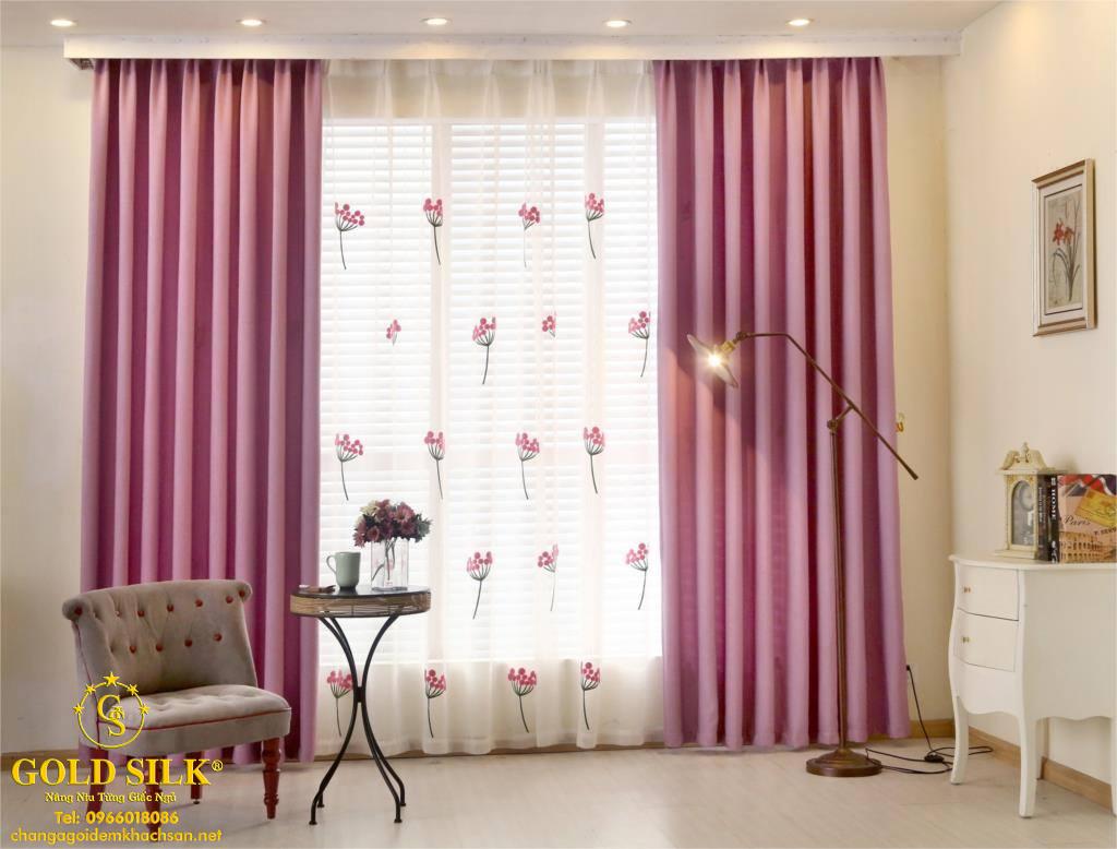 Rèm vải khách sạn - Chăn Ga Gối Đệm GOLDSILK - Công Ty Cổ Phần Nội Thất Khách Sạn GOLDSILK
