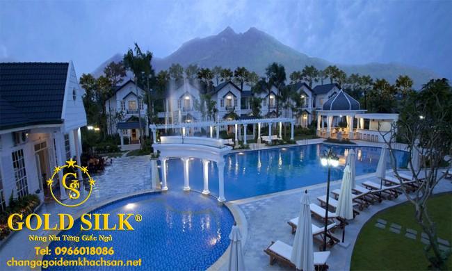 Vườn vua Resort Villas - Phú Thọ - Chăn Ga Gối Đệm GOLDSILK - Công Ty Cổ Phần Nội Thất Khách Sạn GOLDSILK