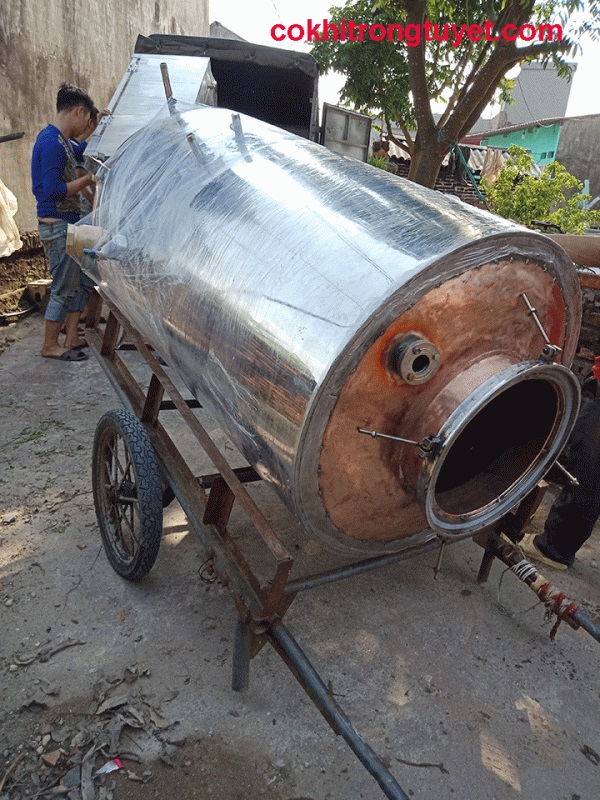Nồi nấu rượu bằng than