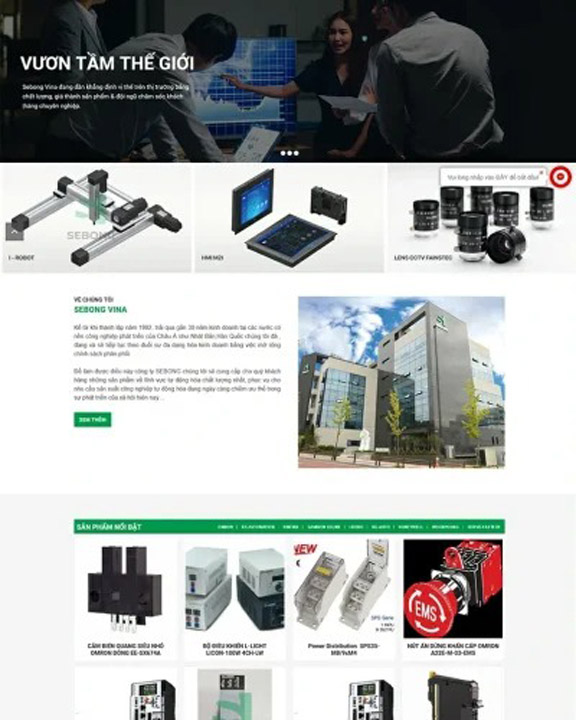 Thiết kế website điện tử