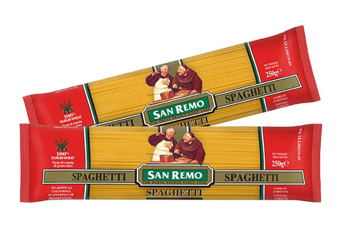 Mì Spaghetti Hiệu San Remo (250G X 24) No. 5