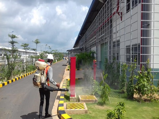 Hình ảnh công ty thực hiện dịch vụ