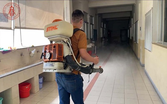 Hình ảnh công ty thực hiện dịch vụ