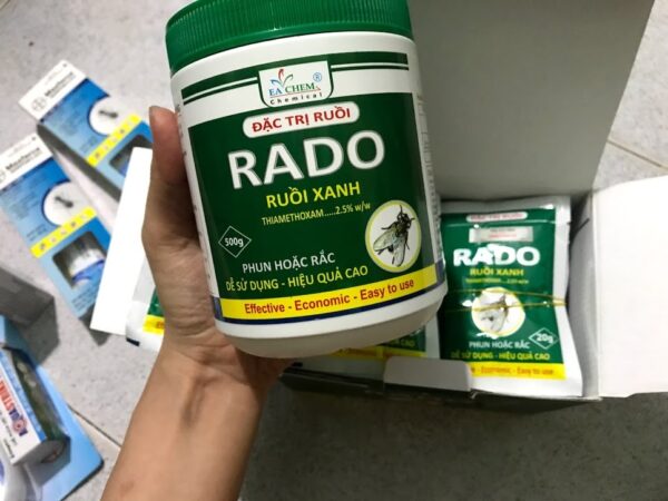 Thuốc đặc trị ruồi rado, ruồi xanh