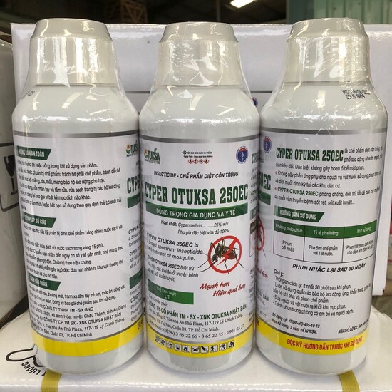 Thuốc diệt côn trùng Cyper Otuksa 250EC