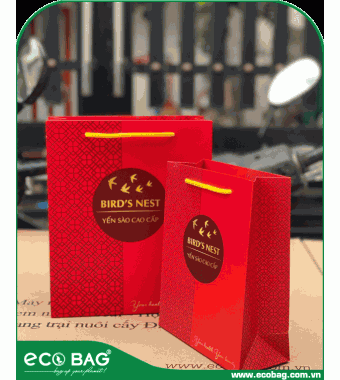 Túi giấy yến sào - Yến Sào Eco Bag - Công Ty CP XNK Eco Bag