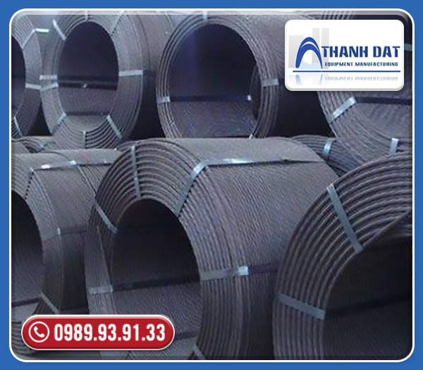 Cáp dù ứng lùc - Vật Tư Cầu Đường Thành Đạt - Công Ty TNHH Sản Xuất Vật Tư Thiết Bị Thành Đạt