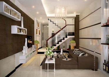 Thiết kế nội thất phòng khách nhà phố - VPĐD Công Ty Cổ Phần Phát Triển Wedo (Thành Phố Hà Nội)