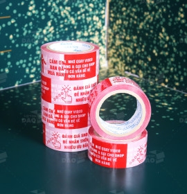 Băng keo quấn hàng dễ vỡ - Công Ty TNHH Sản Xuất Thương Mại Dịch Vụ Tổng Hợp Dao CARTON