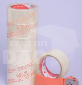 Băng keo trong quấn hàng - Công Ty TNHH Sản Xuất Thương Mại Dịch Vụ Tổng Hợp Dao CARTON