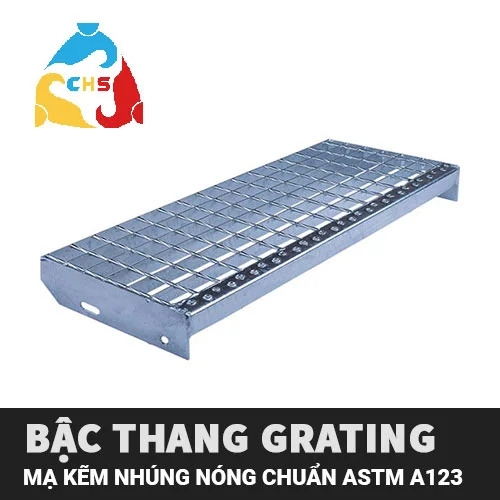 Bậc cầu thang Grating