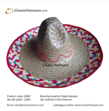 Nón rơm rộng vành - Công Ty TNHH Chata Việt Nam