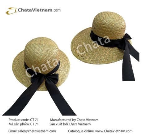 Nón rơm đi biển - Công Ty TNHH Chata Việt Nam