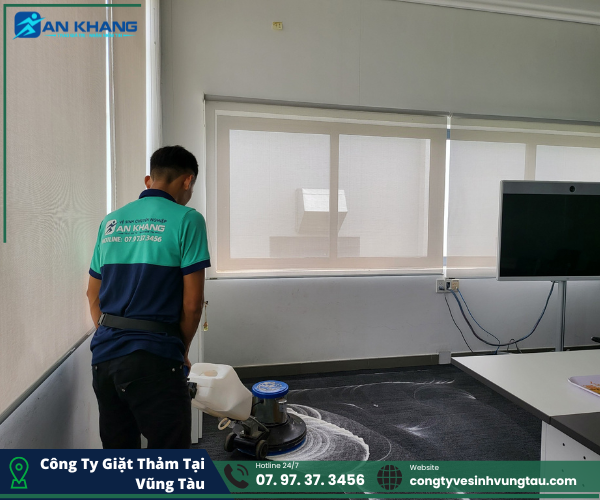 Dịch vụ giặt thảm - Vệ Sinh Công Nghiệp Vũng Tàu - Công Ty Cổ Phần Tập Đoàn Vệ Sinh Chuyên Nghiệp An Khang