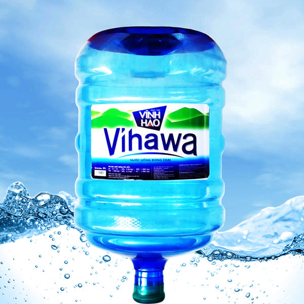 Nước uống đóng bình Vihawa 20L