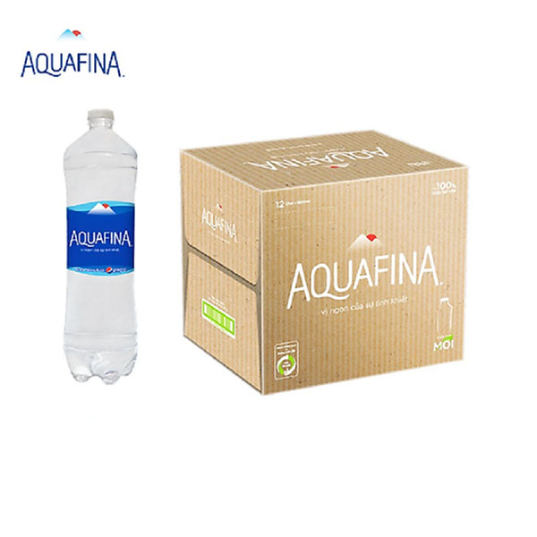 Nước uống đóng chai Aquafina 1.500ml - Thế Giới Nước Uống Bà Rịa-Vũng Tàu - Công Ty TNHH Thương Mại Dịch Vụ  Nước Minh Đức