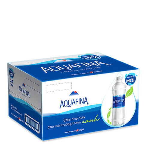 Nước uống đóng chai Aquafina 355ml - Thế Giới Nước Uống Bà Rịa-Vũng Tàu - Công Ty TNHH Thương Mại Dịch Vụ  Nước Minh Đức