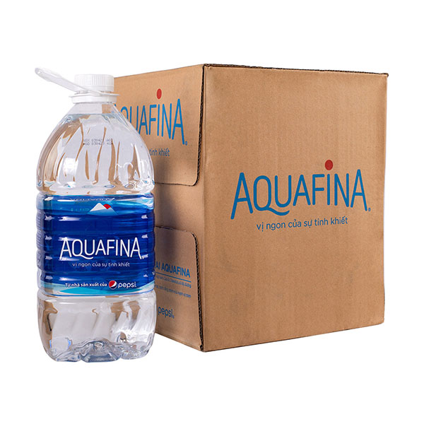 Nước uống đóng chai Aquafina 5L - Thế Giới Nước Uống Bà Rịa-Vũng Tàu - Công Ty TNHH Thương Mại Dịch Vụ  Nước Minh Đức
