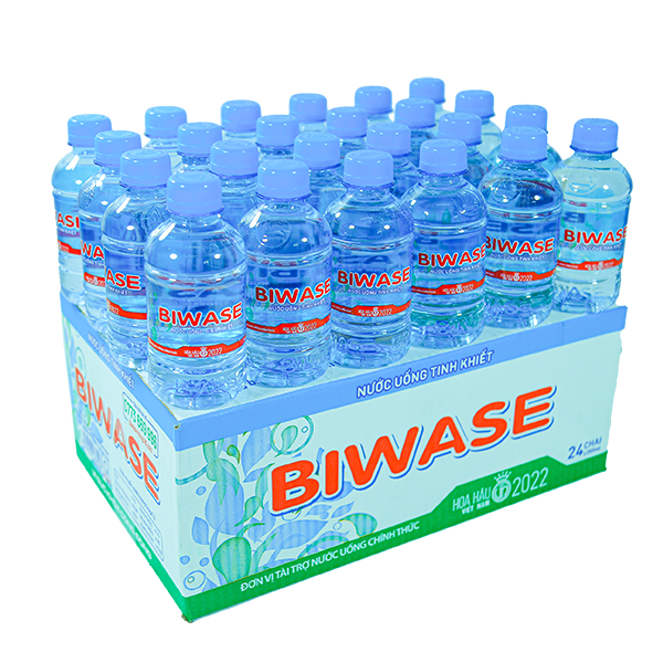 Nước uống đóng chai Biwase 250ml
