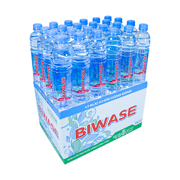 Nước uống đóng chai Biwase 500ml