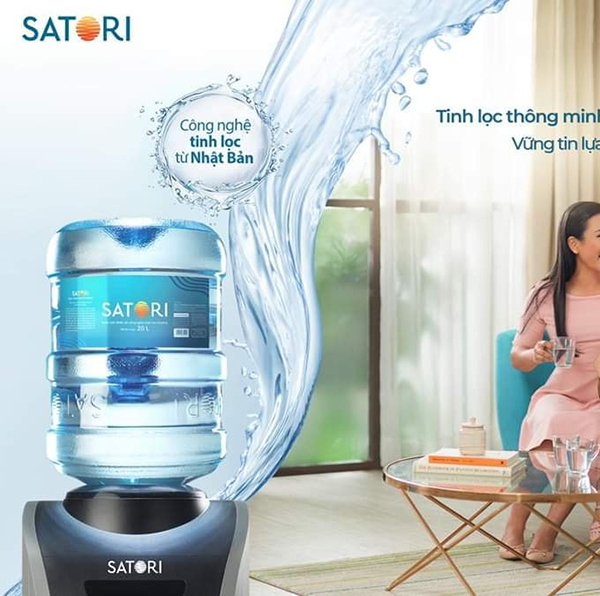 Nước uống hoàn lưu khoáng Satori bình 19L