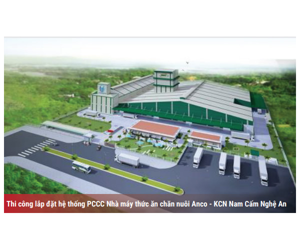 Dự án nhà máy thức ăn chăn nuôi Anco