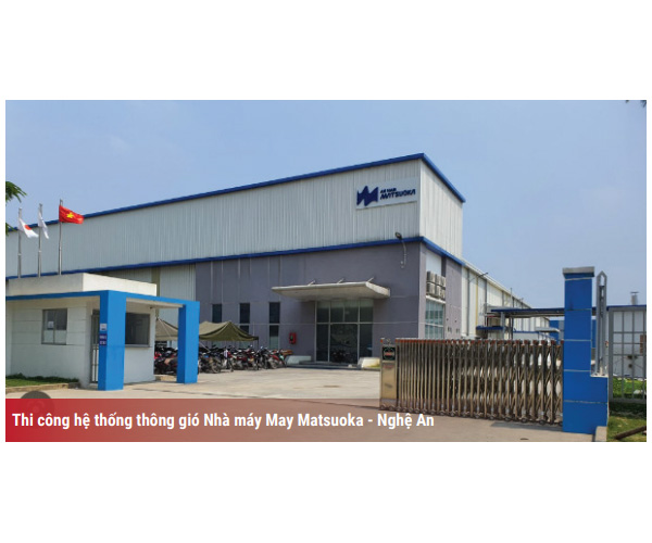 Dự án nhà máy may Matsuoka