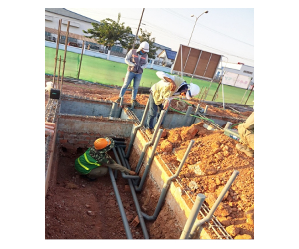 Thi công cơ điện