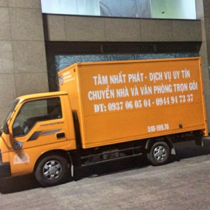 Cho thuê xe tải - Dịch Vụ Vận Chuyển  Tâm Nhất Phát - Công Ty TNHH Kinh Doanh Thương Mại Tâm Nhất Phát