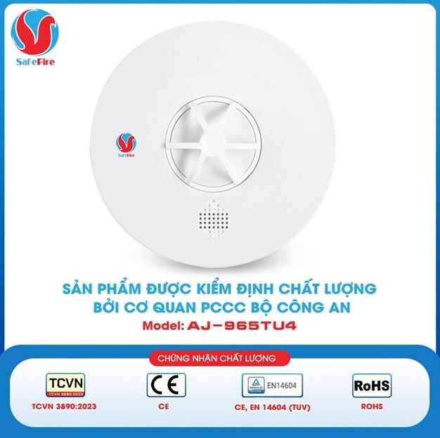 Điều khiển không dây SafeFire AJ-965TU4 - Thiết Bị PCCC Gia Phú - Công Ty TNHH PCCC Gia Phú